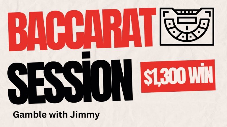 Baccarat Session $1,300 Win Good Tips To Review