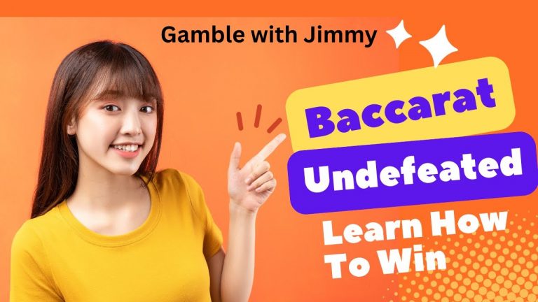 Baccarat Undefeated Learn How To Win $$$ This WORKS!!