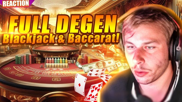 Cody’s Having a Wild Battle on Blackjack & Baccarat! Try to make a Comeback! #blackjack #baccarat