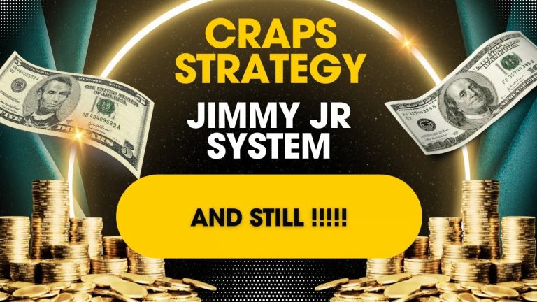 Craps Strategy How To Win In Craps *Jimmy Jr System*