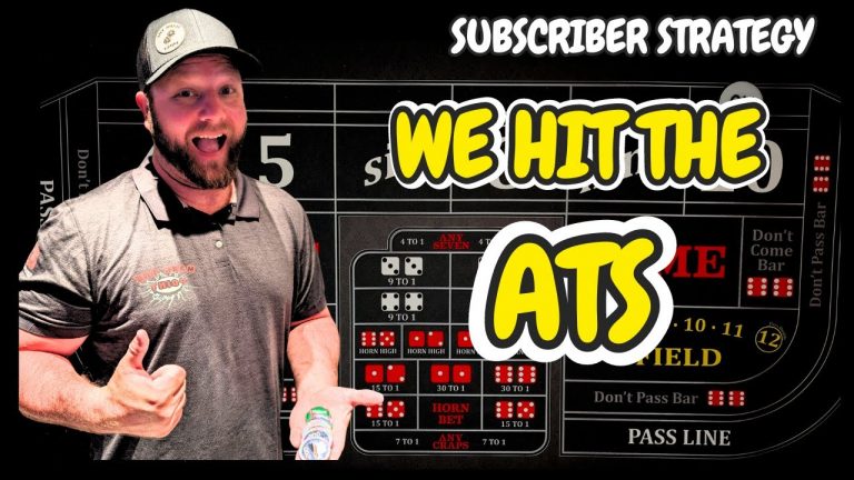 Hit the ATS! Regression Craps Strategy!