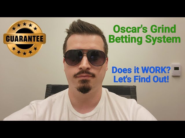 How To Use The Oscar Grind Betting System in 5 minutes!