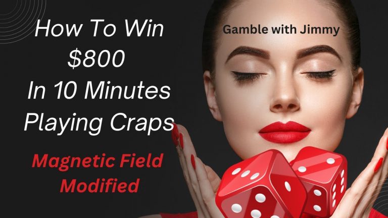 How To Win $800 in 10 Minutes Playing Craps By: Gamble with Jimmy