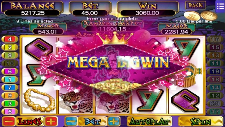 Mega888 Aztec Treasure Slot Game Play