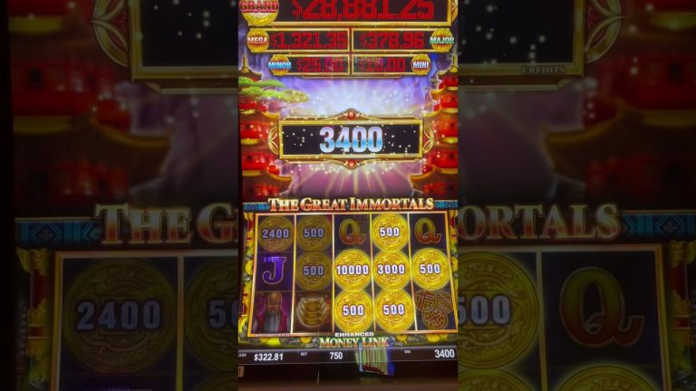 Moneylink bonus for the win!! #lasvegas #casino #slots #gambling #short #shorts #jackpot #lucky #win