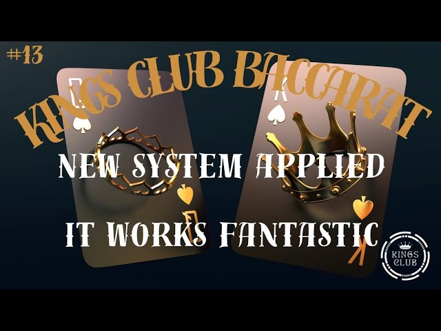 NEW SYSTEM APPLIED TO BACCARAT – IT WORKS FANTASTIC #casino #BACCARAT #gamblingtips