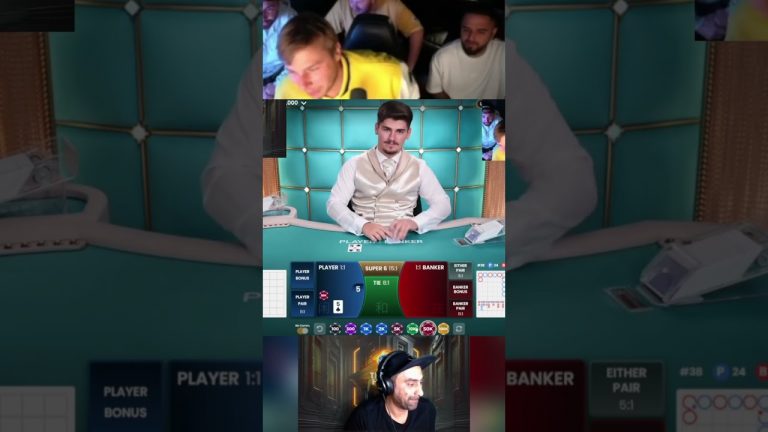 The Craziest Baccarat Session i’ve seen from Xposed & The Boys! They’re ON FIRE!! #reaction