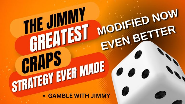 (The Jimmy) Greatest Craps Strategy JUST GOT BETTER!!!!