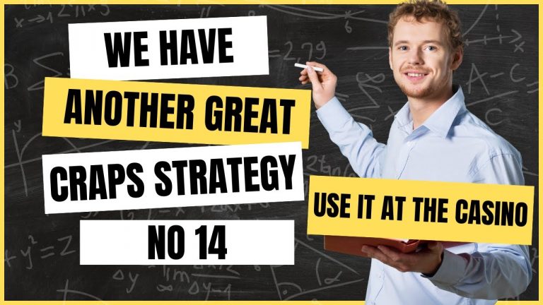 This Craps Strategy Made It Look Easy. It’s Called “NO 14” Use This Against The Casino