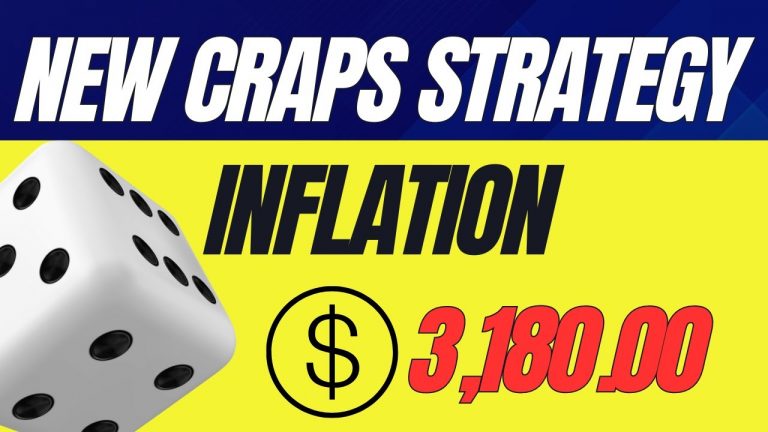 This New Craps Strategy Just Made $3,200 (INFLATION)