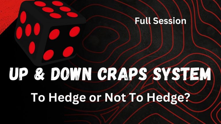 Trying New Craps Strategy (Up & Down) With The Don’t Hedge