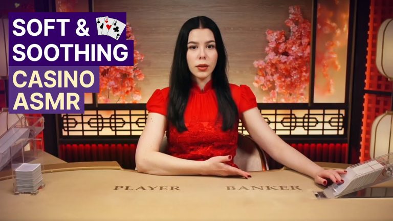 Unintentional ASMR Casino | VERY Soft & Soothing Baccarat