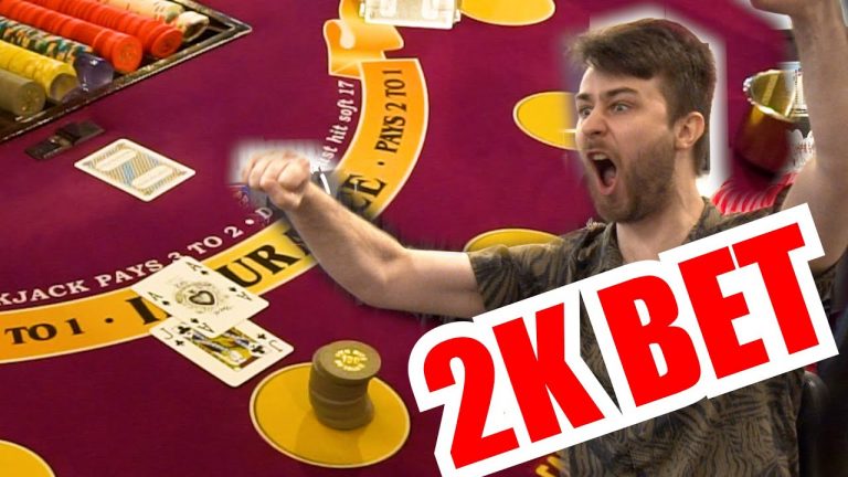 WOO HE MADE A NAME FOR HIMSELF10 Minute Blackjack Challenge – WIN BIG or BUST #218