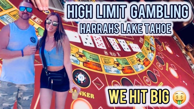 We Hit Big Boys! High Limit Baccarat & Roulette At Harrahs Lake Tahoe