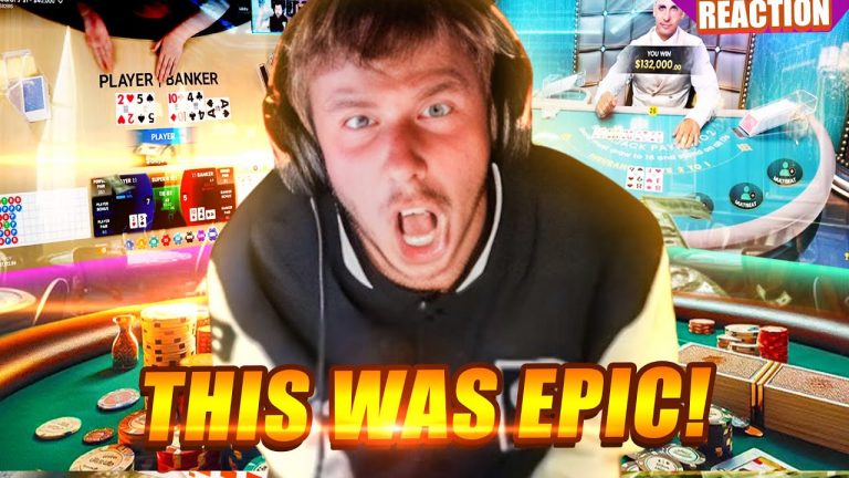 Xposed’s Intense Baccarat & Blackjack Grind! Wild Session and Epic Comeback! #reaction