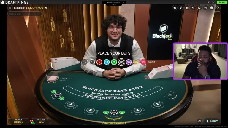 $1k VERY SUS SESSION. HIDDEN PLAYER. RAW UNEDITED BLACKJACK.