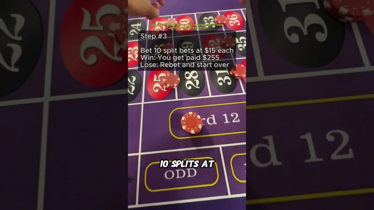 3 Steps to Double Up (Spin Off) #roulette #casino