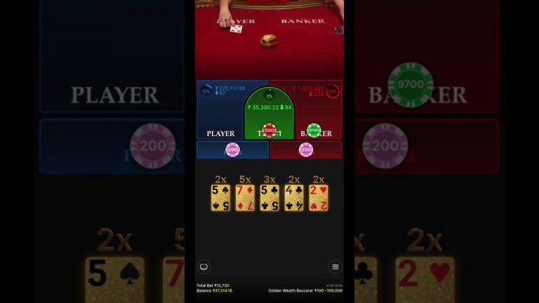 Baccarat The Game play continues to the end #casino #casinogames #funny #joy #faith #gameplay