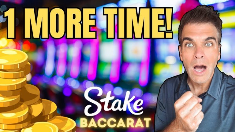 CAN WE GET “THE ONE MORE” TO MAKE PROFIT? #baccarat