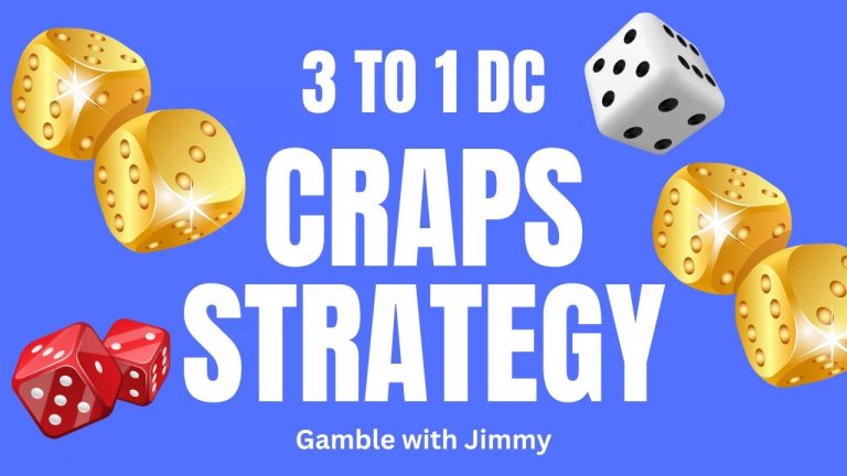 Craps Strategy 3 To 1 DC is a HIT N RUN Bank Roll Builder Take a Look