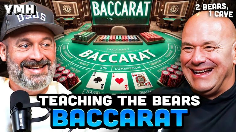 Dana White Teaches Baccarat To The Bears | 2 Bears, 1 Cave Highlight