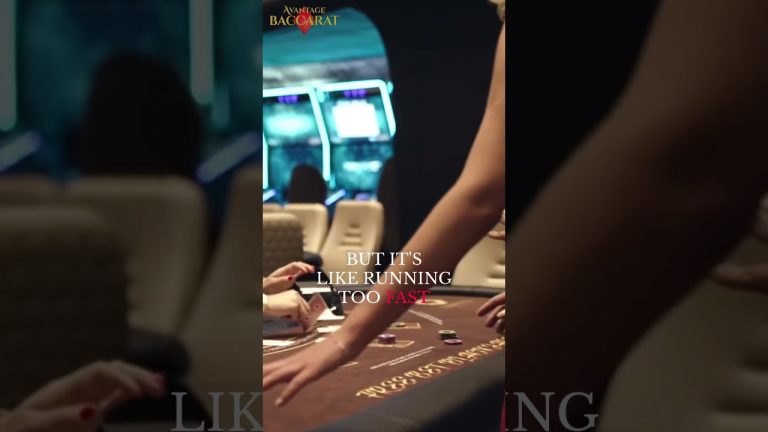 Don’t Bet Big When You’re Losing #shorts #casino #baccarat