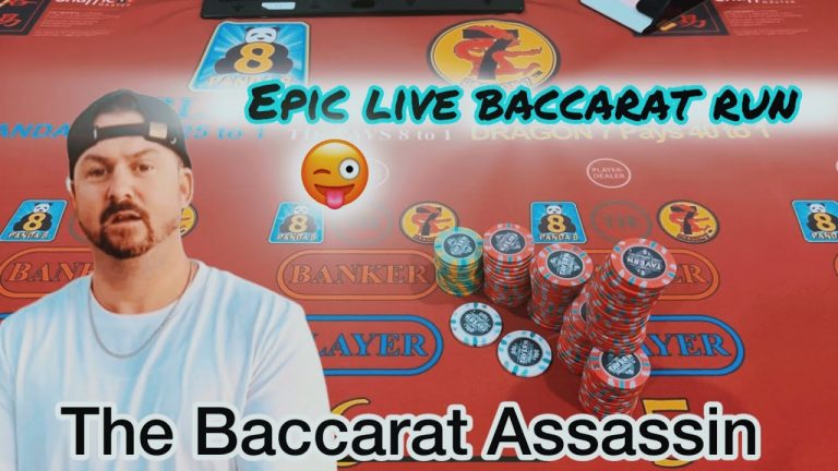 Epic Live Baccarat Session – Episode 1 – The Baccarat Assassin