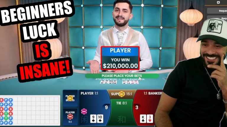 Insane Beginners Luck | Private Baccarat