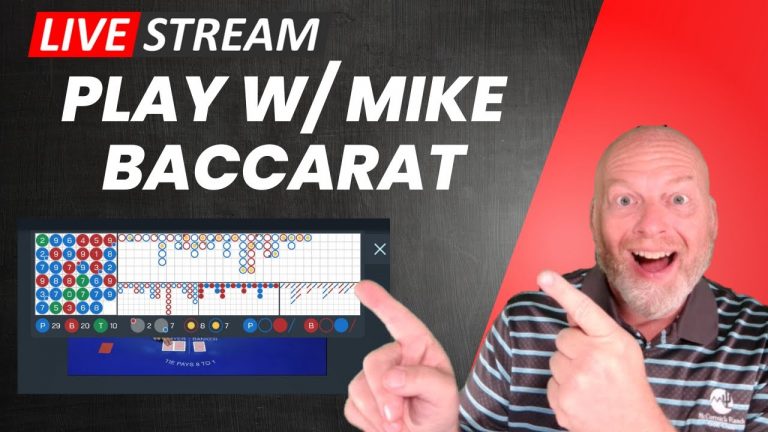 LIVESTREAM Playing Baccarat Online – Join me