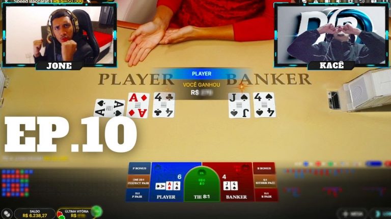 MULTIPLICANDO R$5.000 NO BACCARAT! (EP.10)