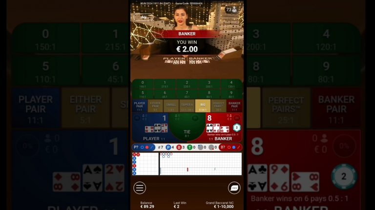 Maribel deals banker #baccarat #bankrollchallenge #goodsongs