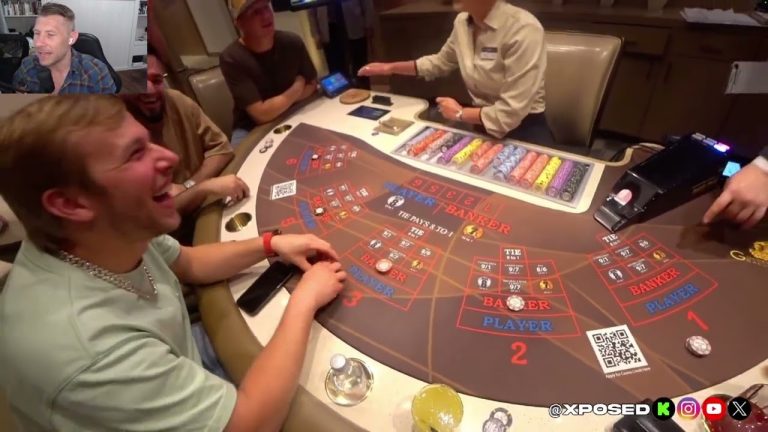 (NEW) Cody From Xpsoed Is Back In LAS VEGAS Playing High Limit Baccarat With A Lawn Chair To Start!