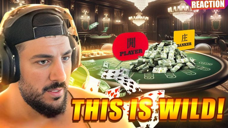 Nickmercs $300,000 Takes on Blackjack & Baccarat: Will Luck Be on His Side? #reaction