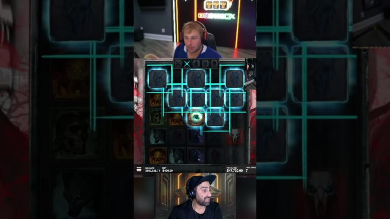 Rollie’s Back as Cody’s Best Wingman and Calls a Banger Slot! $400K win on Evil Eyes! #reaction