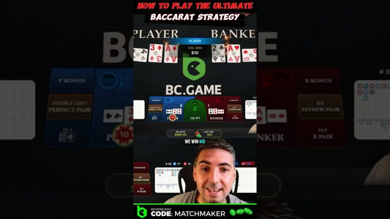 The Ultimate Baccarat Strategy