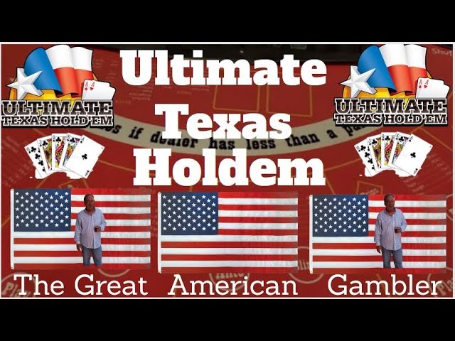 Ultimate Texas Holdem From The El Cortez Casino in Las Vegas, Nevada! Off and Running!!