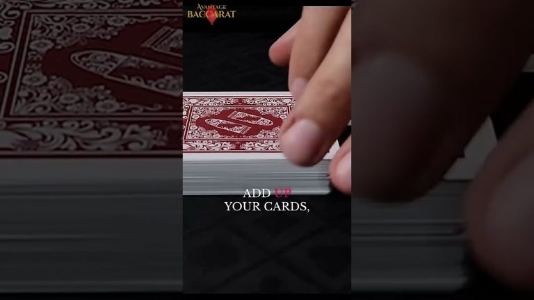 What Are The Card Values In Baccarat? #shorts #casino #baccarat