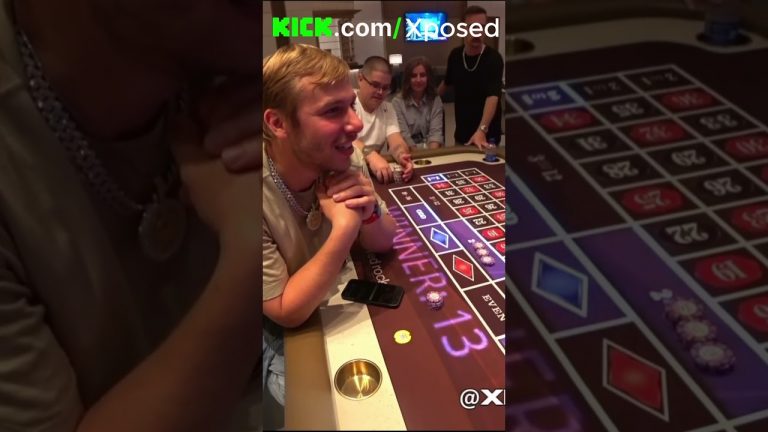 XPOSED $52K HIT ON ROULETTE IN VEGAS!! #xposed #roulette #gambling #vegas