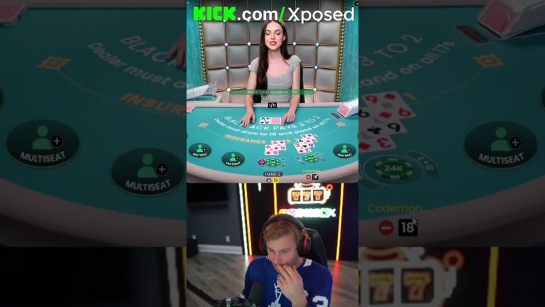 XPOSED $56K WORTH OF BLACKJACK HANDS!!! @XposedLIVE #xposed #gambling #blackjack