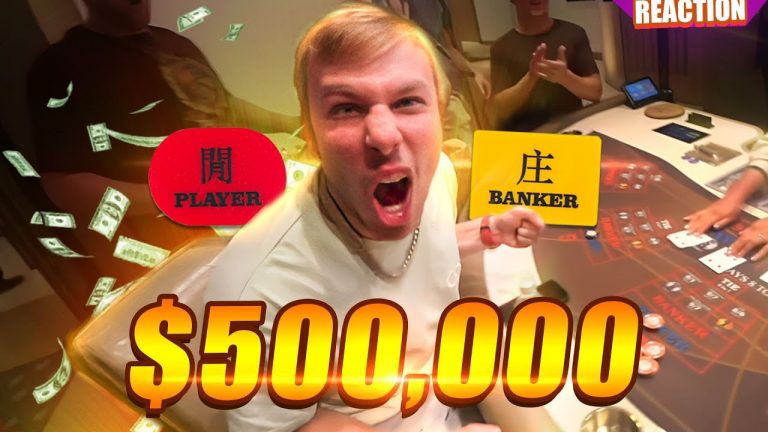 XPOSED IS BACK Gambling in Vegas with $500,000 on The Line! #reaction #vegas #baccarat