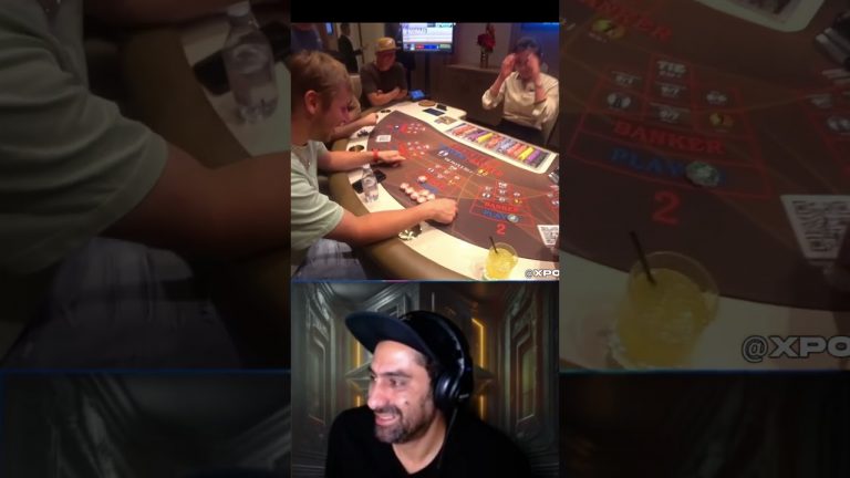 XPOSED’s Having an Intense Baccarat Battle in Vegas with $500,000 on The Line! #reaction