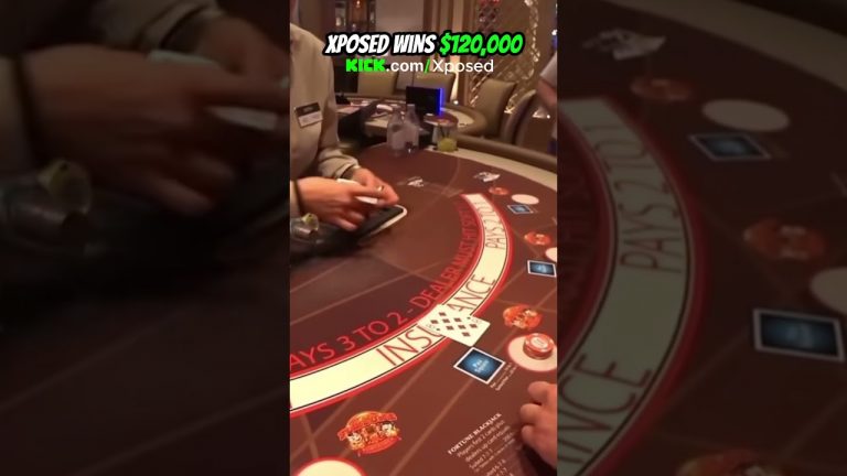 Xposed Wins $120,000 in Vegas #xposed #gambling #blackjack