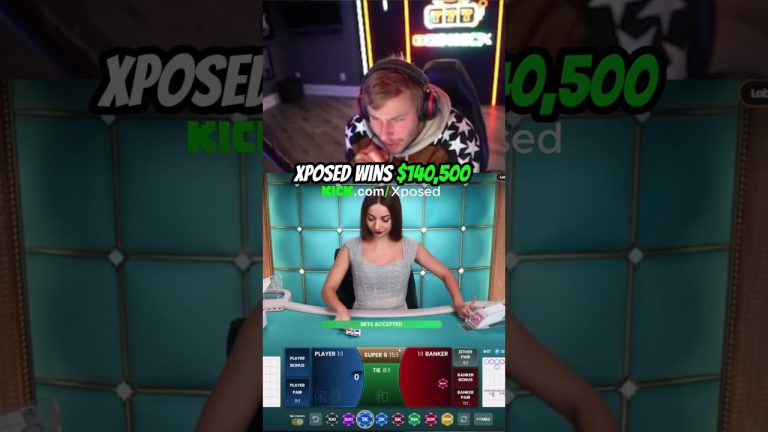 Xposed Wins $140k #xposed #gambling #blackjack