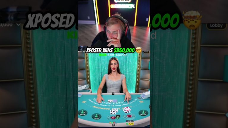 Xposed Wins $240,000 #xposed #gambling #blackjack