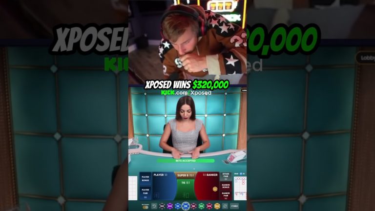 Xposed Wins $320,000 #xposed #gambling #blackjack