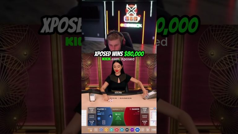 Xposed Wins $80,000 #xposed #gambling #casino