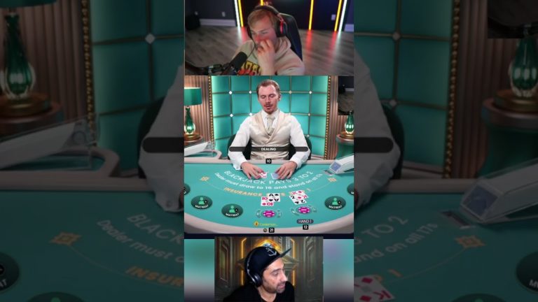 Xposed ‘s having a wild chasing session on Blackjack! #reaction