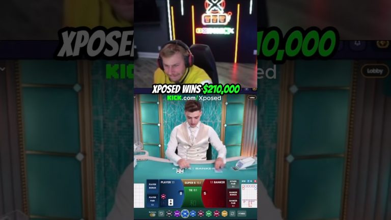 Xposed wins $210,000 #xposed #gambling #blackjack