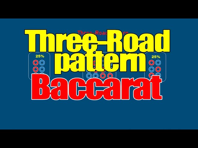 Baccarat Three-Road pattern system