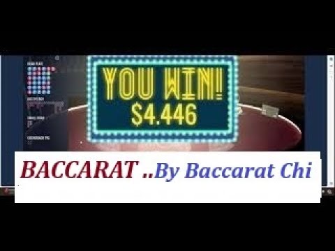 Baccarat Winning Strategy By “Baccarat Chi” 9/2024